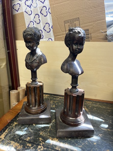 Antique bronze and wooden - antique,