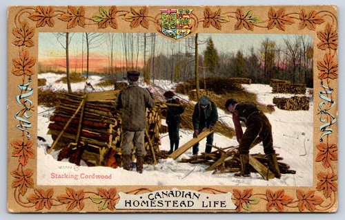 Antique canada postcard - antique,