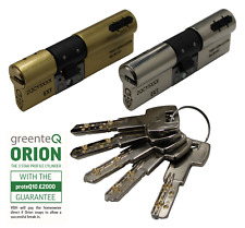 3 Star Door Lock High Security Euro Cylinder Barrel Lock Anti Snap TS007 5 Keys