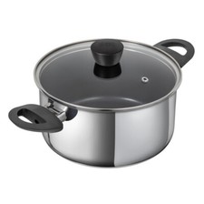 Kuhn Rikon Classic Stainless Steel Non-Stick Casserole Pot + Lid - Various Sizes