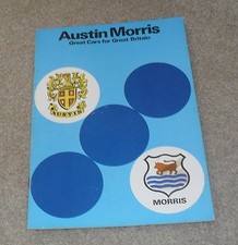 Austin Morris Brochure 1978