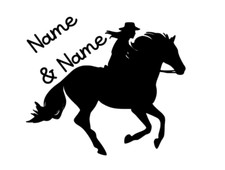 PERSONALISED  HORSE & RIDER