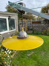 REDUCED. 1930s. ceiling light, all glass..