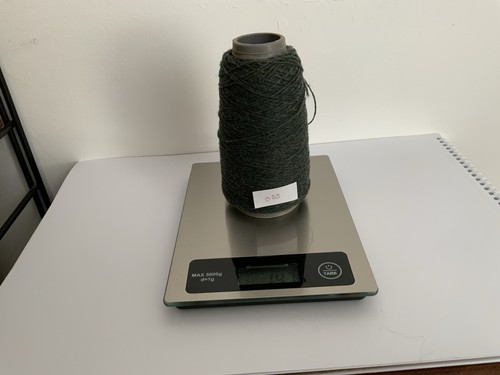 Moss green ply shetland - 4, yarn
