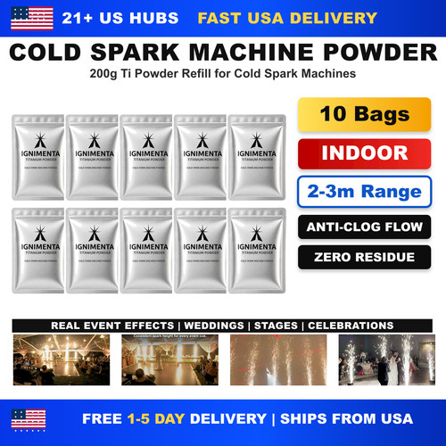 Bags indoor cold spark - 2-3m,