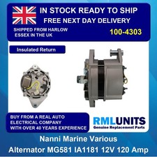 Alternator For Nanni Marine