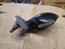 1997 - 2007 PEUGEOT 206 MANUAL WING MIRROR DRIVERS SIDE O/S BLACK