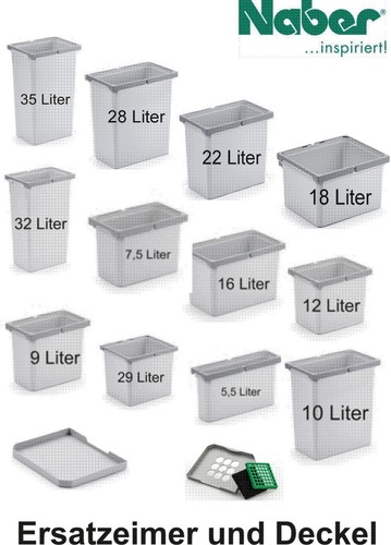 Naber replacement bucket and - naber,