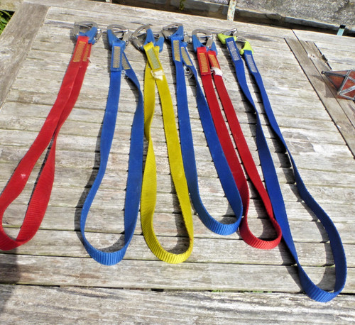 Safety line with - line, double