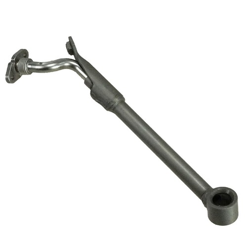 Support with flange oil line - support,