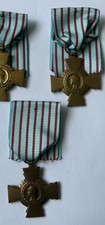 WW1 French Combatant Cross Medal, Sold Separately .