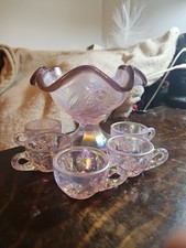Fenton "Dusty Rose" iridescent