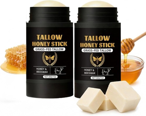 2pcs organic beef tallow - organic, balm