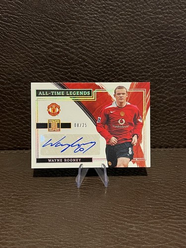 Wayne rooney auto all - /25, all-time