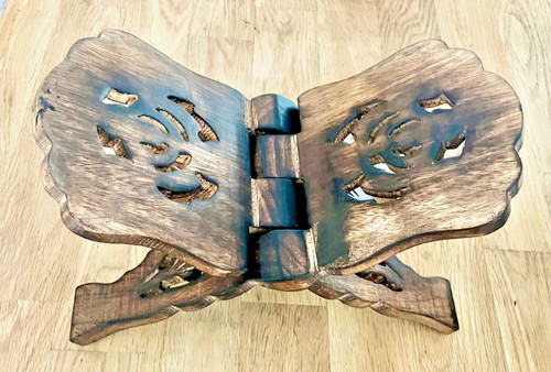 Wooden quran stand holder - wooden,