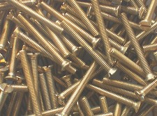 Machine Screw 6BA x 1” pk 24 Brass Slotted Countersunk Csk Head Bolt see details