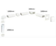 Cooker hood ducting - cooker, kit