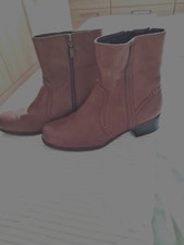 M&S Ladies Leather Uppers Ankle Boots