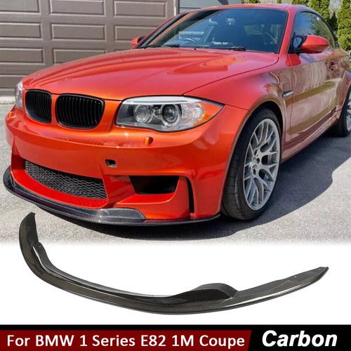 Real carbon front bumper lip - carbon,