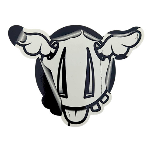 Face dog sticker - d*face,