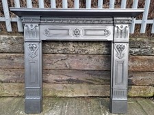 fire surround fireplace Iron  Cast iron Antique Mantels  Surrounds Accessories
