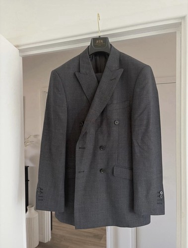 Hawes curtis charcoal double - curtis,
