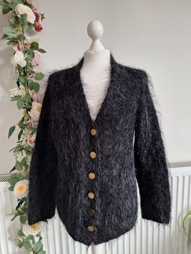 Vintage hand knitted black - vintage,
