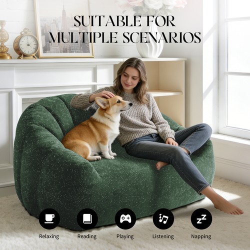 Giant adult bean - bag, love