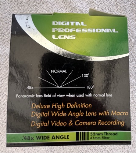 Digital camera lense - with, 48x