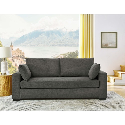 Seat sofa with pillows dark - pillows,,