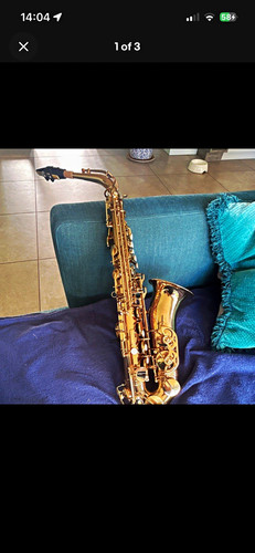 Evette alto saxophone brass - alto,
