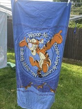 Vintage Disney Tigger Beach Towel 1990s