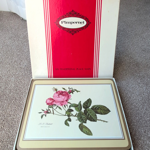 Placemats pimpernel redoute - 6,