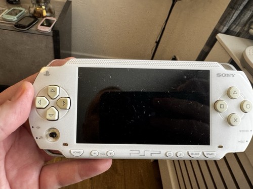 White sony psp - sony,