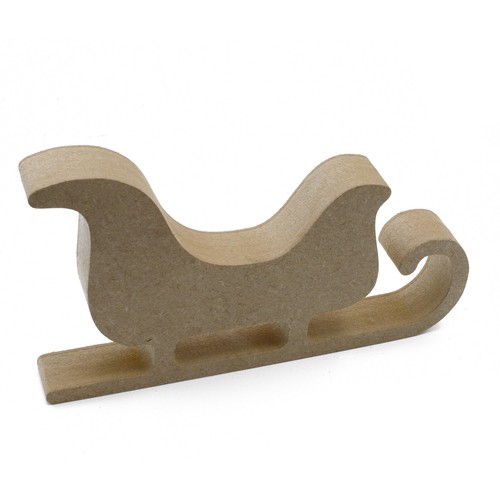 Freestanding santa sleigh - santa, 18mm