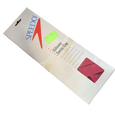 Speedo Swim Cap Red Silicone