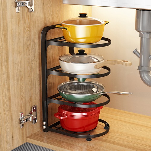 Wall pot pan stand holder - pot,
