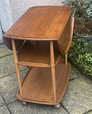 FINE RETRO ERCOL TROLLEY STAND