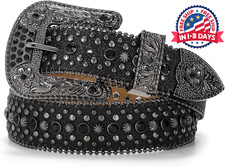 Cinturones de cuero con