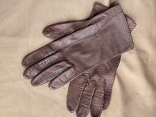 WW2. German leather gloves. WWII.