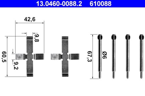 Disc brake pads - disc,
