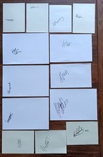Wales Women's Rugby World Cup Squad 13 Players Personally Signed Pages AFTAL COA