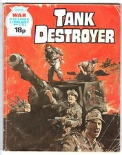 Tank Destroyer - War comic Picture library #1792 from 1980 - combined P&P
