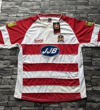 Kooga Wigan Warriors Rugby Shirt Women’s 18 BNWT 2000s Retro Jersey Short Sleeve