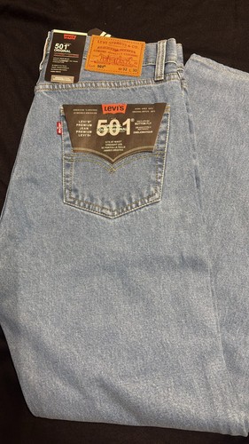 Levi 501 sky blue denim - levi's,