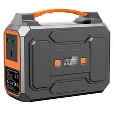 Powkey 100w Portable Power Station 99wh/ 27000mah Camping Pack,solar RRP £110