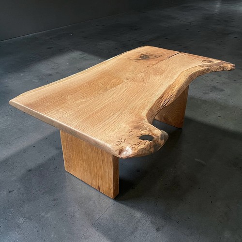 Handmade rustic solid burr oak - handmade,