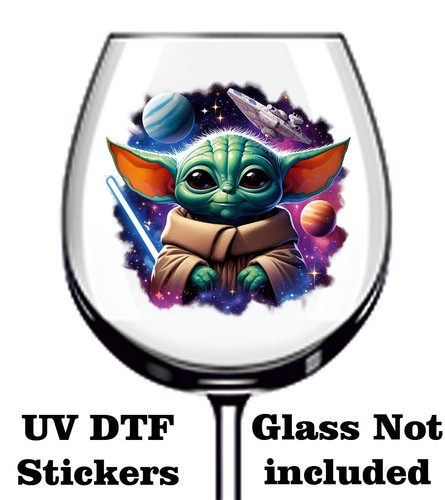 Colourful baby yoda dtf - baby,