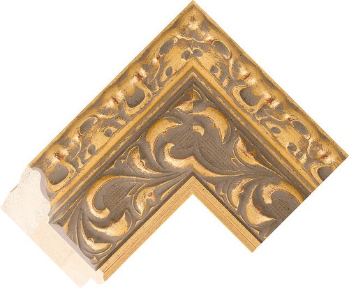 106mm wide gold spoon wood - wide,