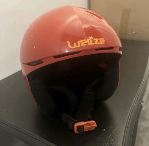 Red ski snowboarding helmet - red, ski/snowboarding